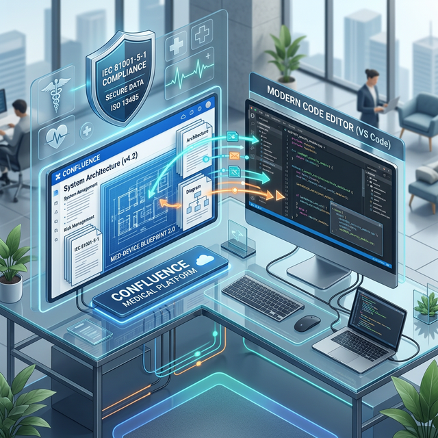 Bridge the Gap: IEC 81001-5-1 and Architectural Documentation as Code